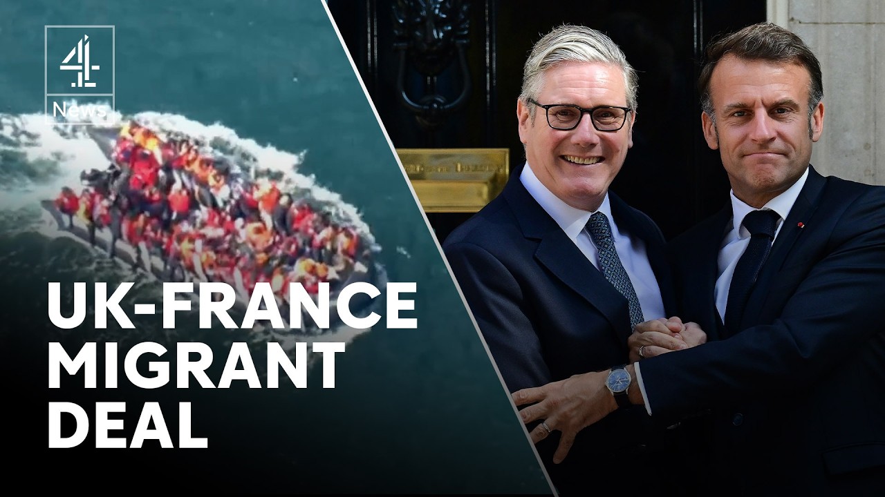 UK and France hail ‘groundbreaking’ deal made to return migrants