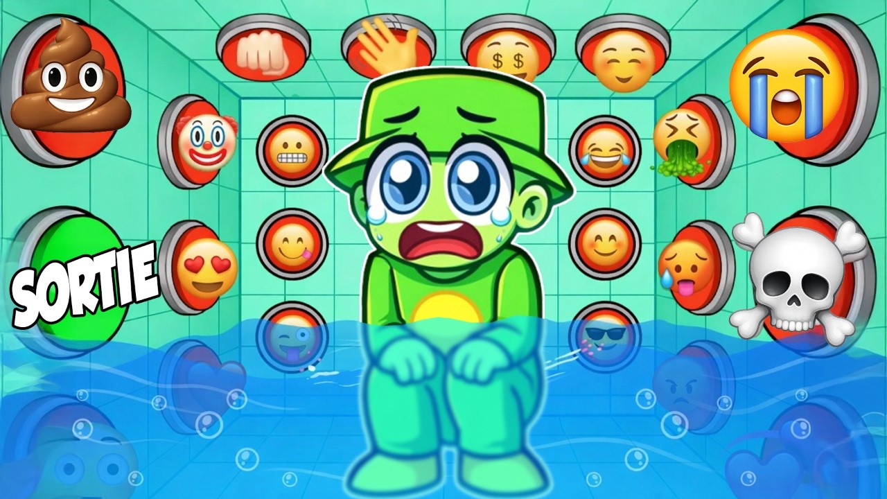 100 BOUTONS mais un seul te laisse T’ÉCHAPPER… (JEU COMPLET)