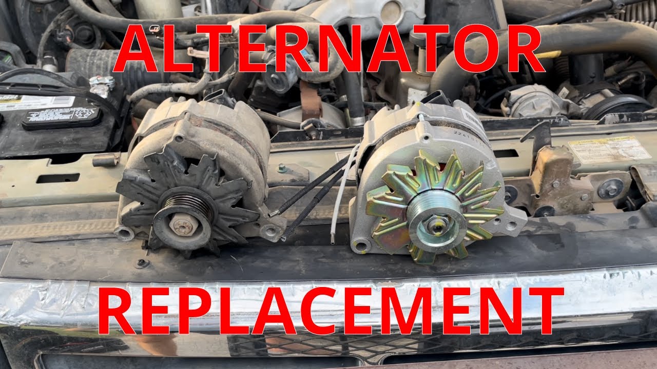 F150 Alternator Replacement, 4.9