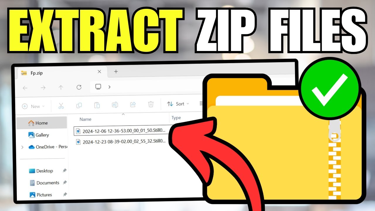 Как извлечь ZIP-файлы и папки в Windows 11