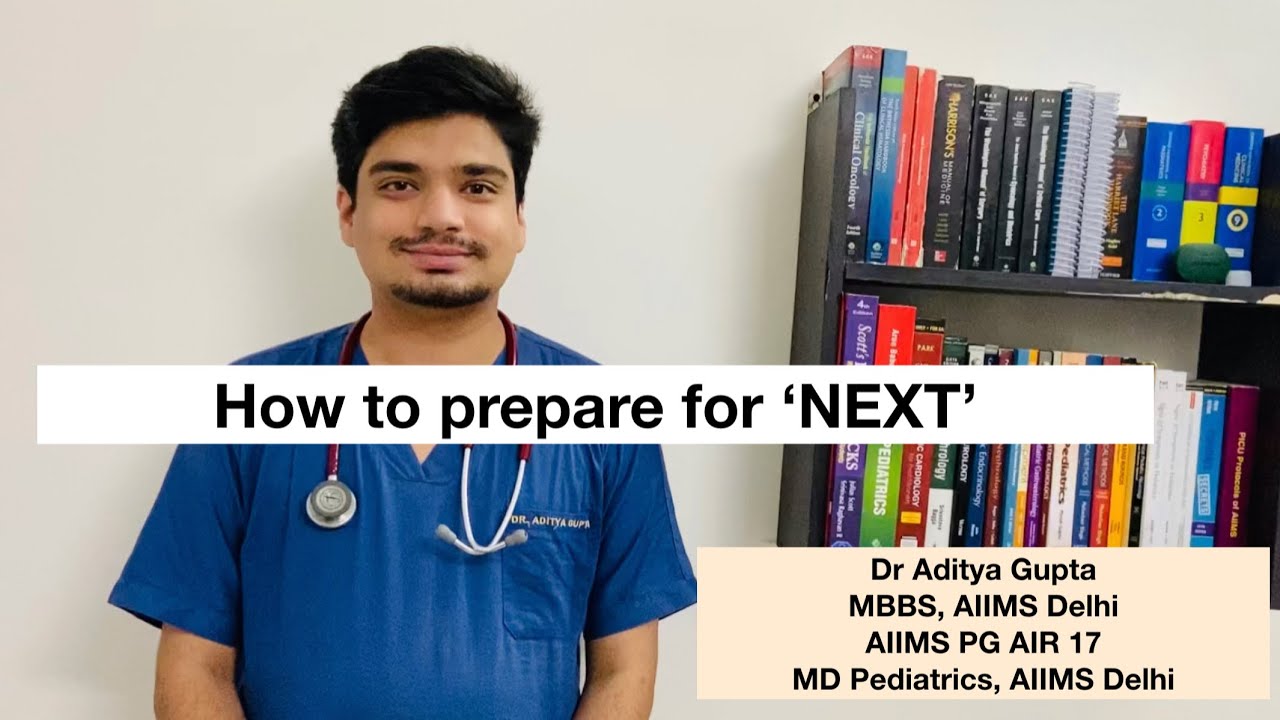 How to study for NEXT; Integrate Clinics into Para Clinical Subjects.