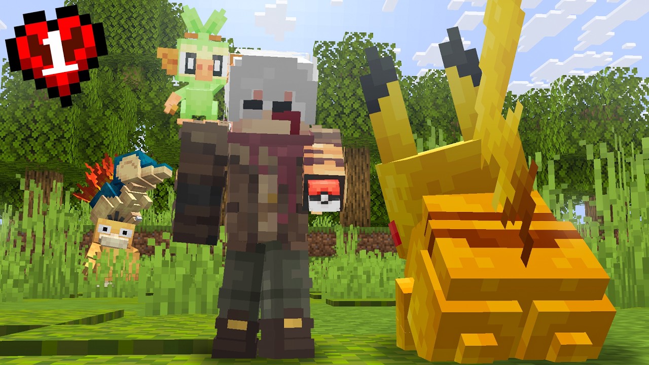 PRZETRWAŁEM 100 DNI jako TRENER POKEMON w Minecraft Hardcore Cobblemon