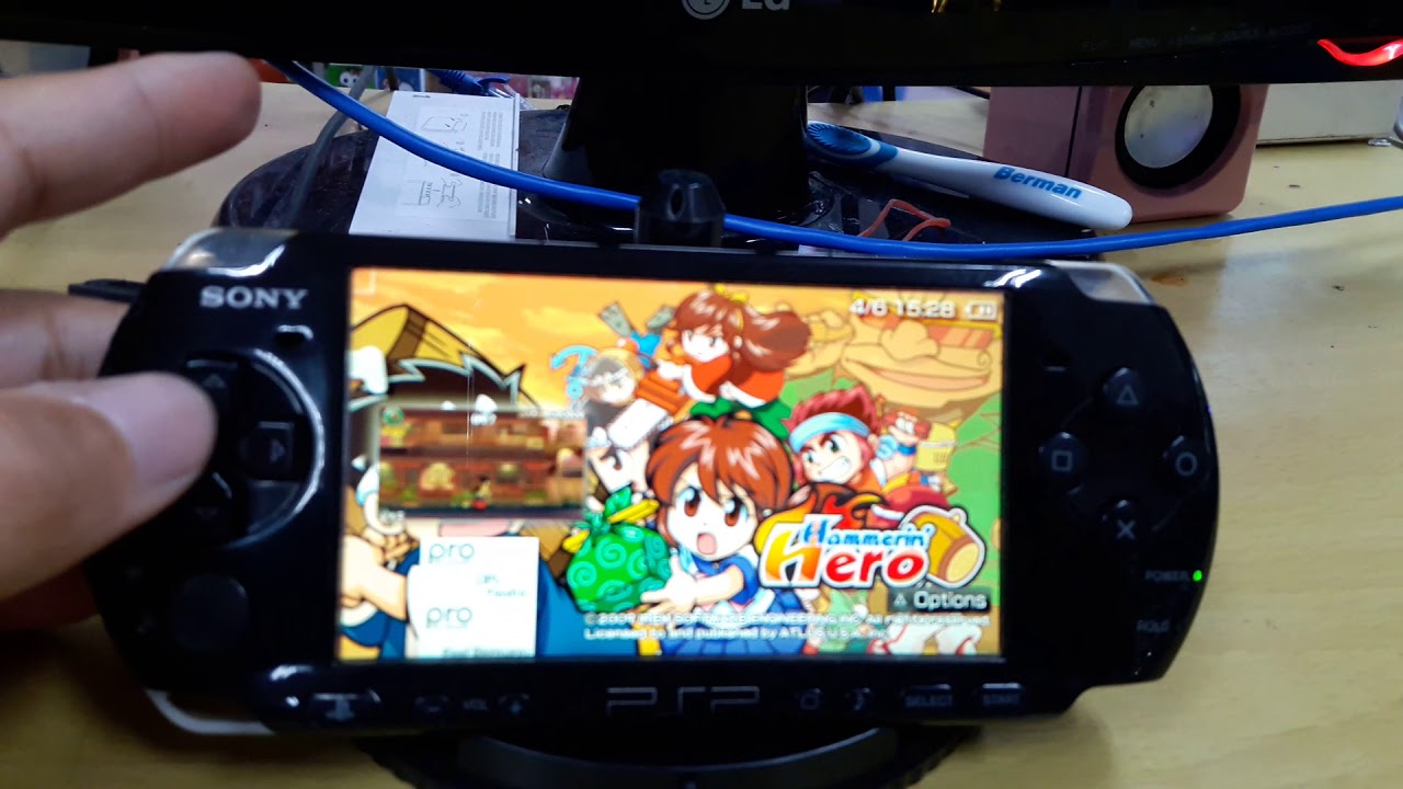 Hen ใน PSP บอร์ดนรก FW.6.61