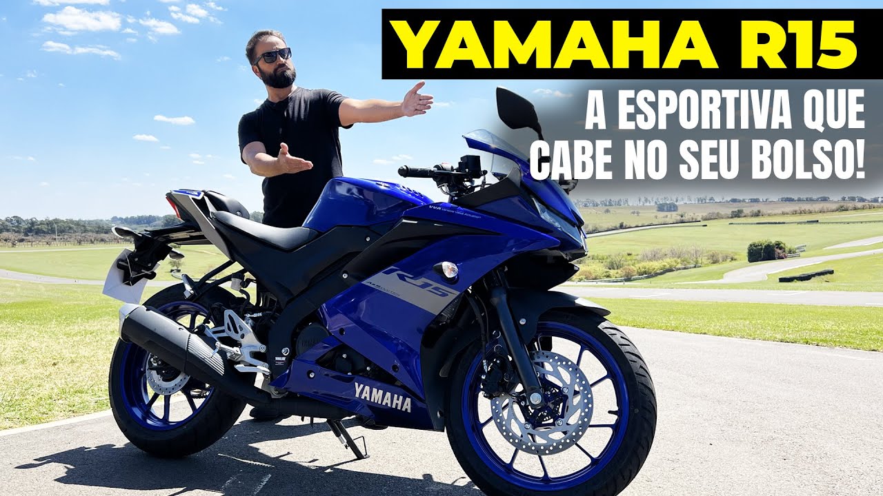 TESTAMOS A YAMAHA R15: a esportiva mais barata do Brasil