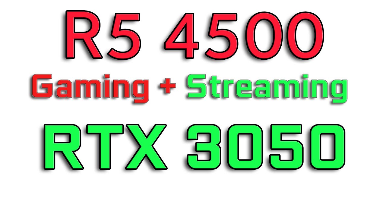 Ryzen 5 4500 & RTX 3050 Streaming + Gaming - COD Warzone, Fortnite, Valorant, Apex Legends