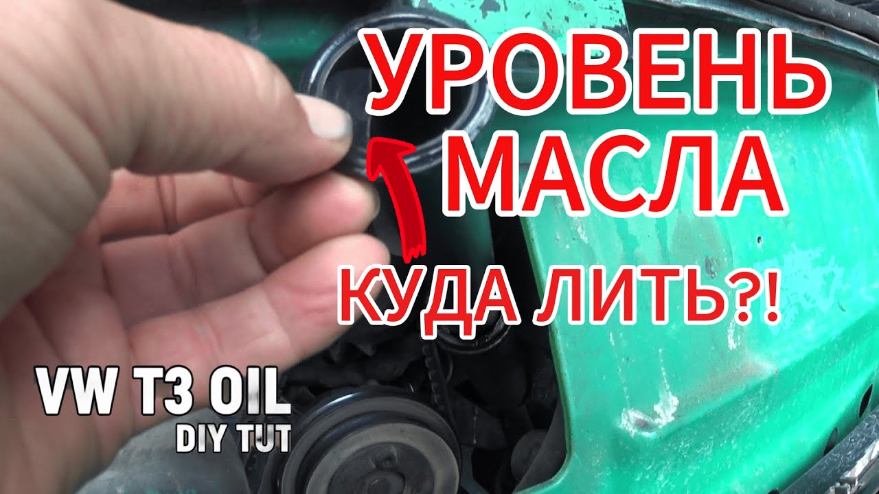 VW T3: Как правильно долить масло? Инструкция для владельцев Transporter T3