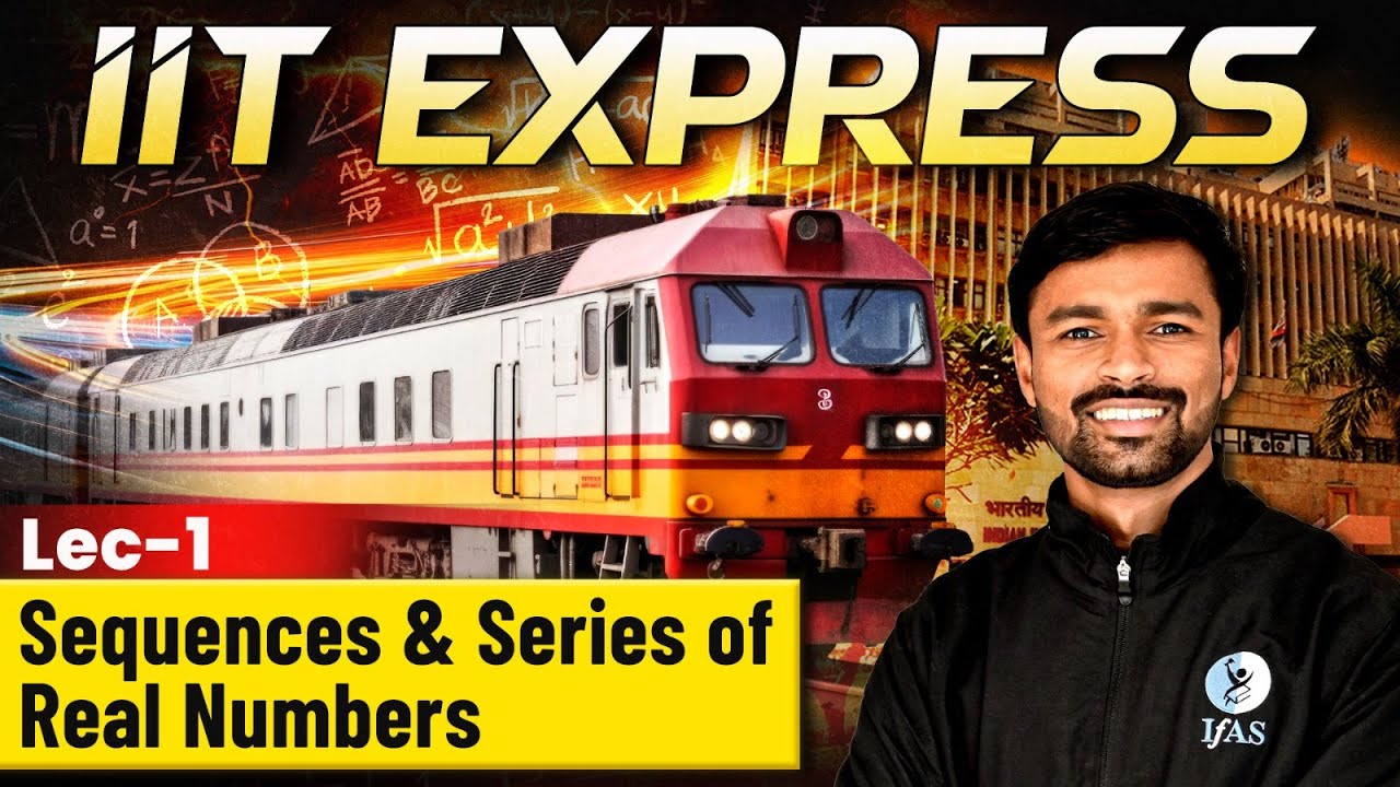 Sequence & Series of Real Number IIT JAM Question 2025 | Most Probable Question Series | Lec-1