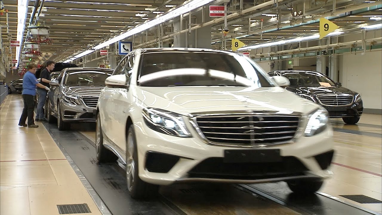 Mercedes S63 AMG - Production Line