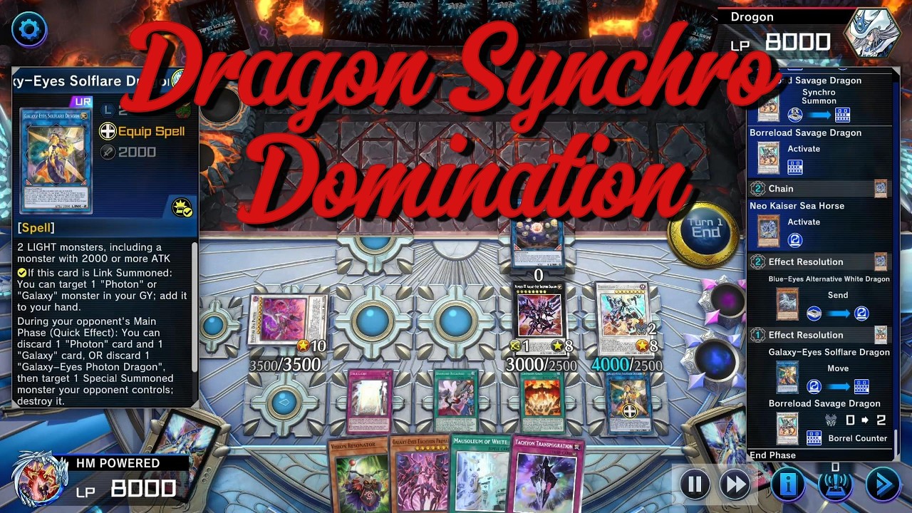 DEVASTATING POWER Of Dragon Synchro! OPPRESSING and DOMINATING my Opponents! | YuGiOh Master Duel
