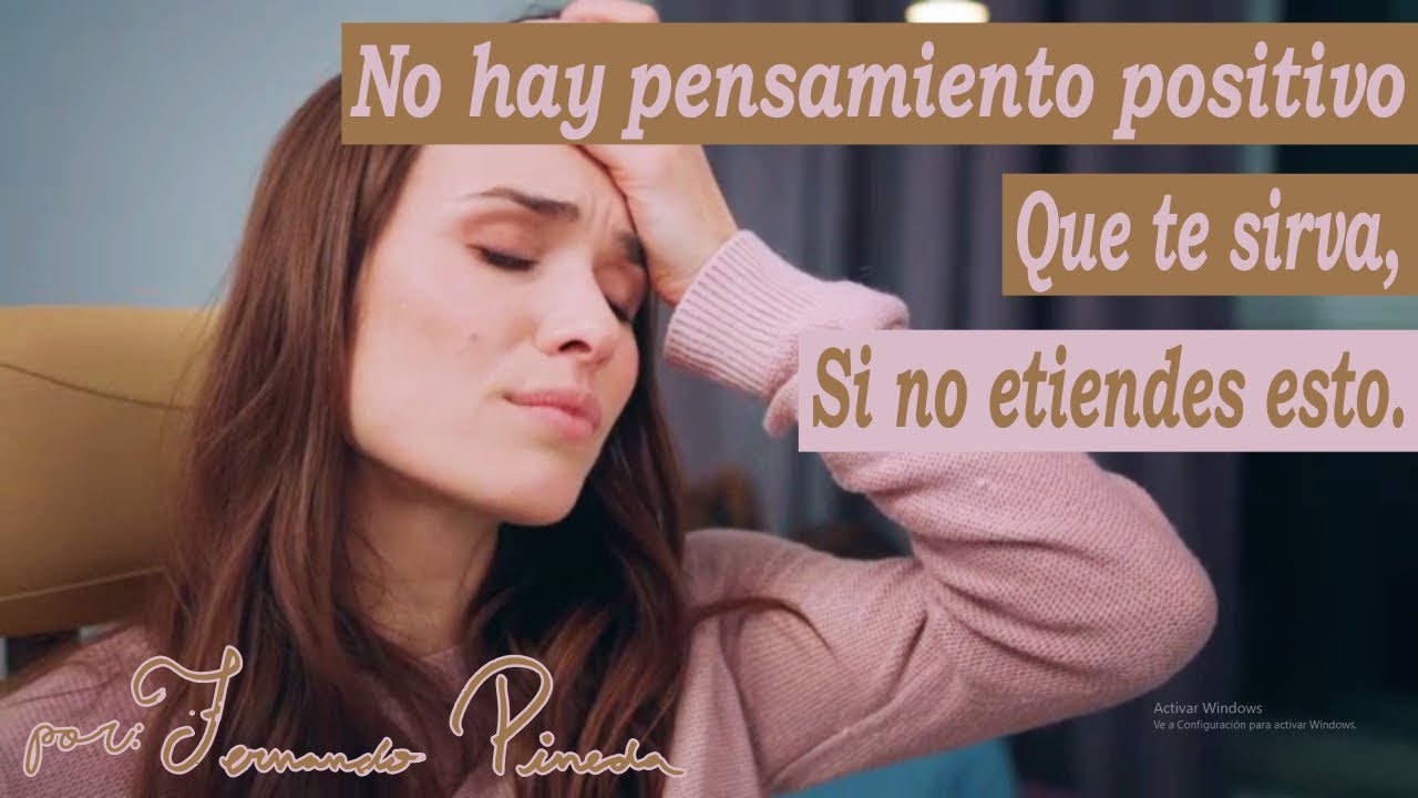 Sus Emociones Negativas La Dominaban (Miedo,Tristeza, Enojo) - Reflexión De Inteligencia Emocional