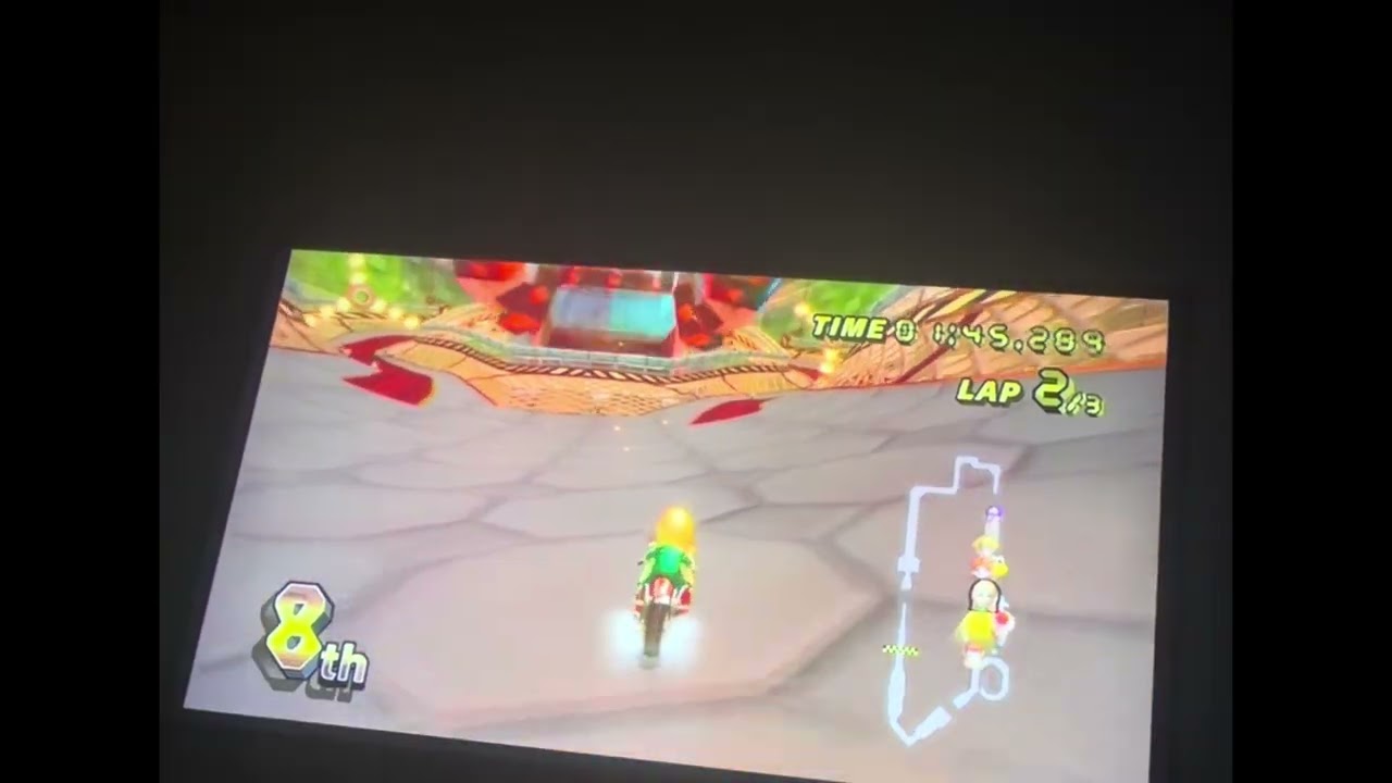 Mario kart Wii winning the mirror special cup