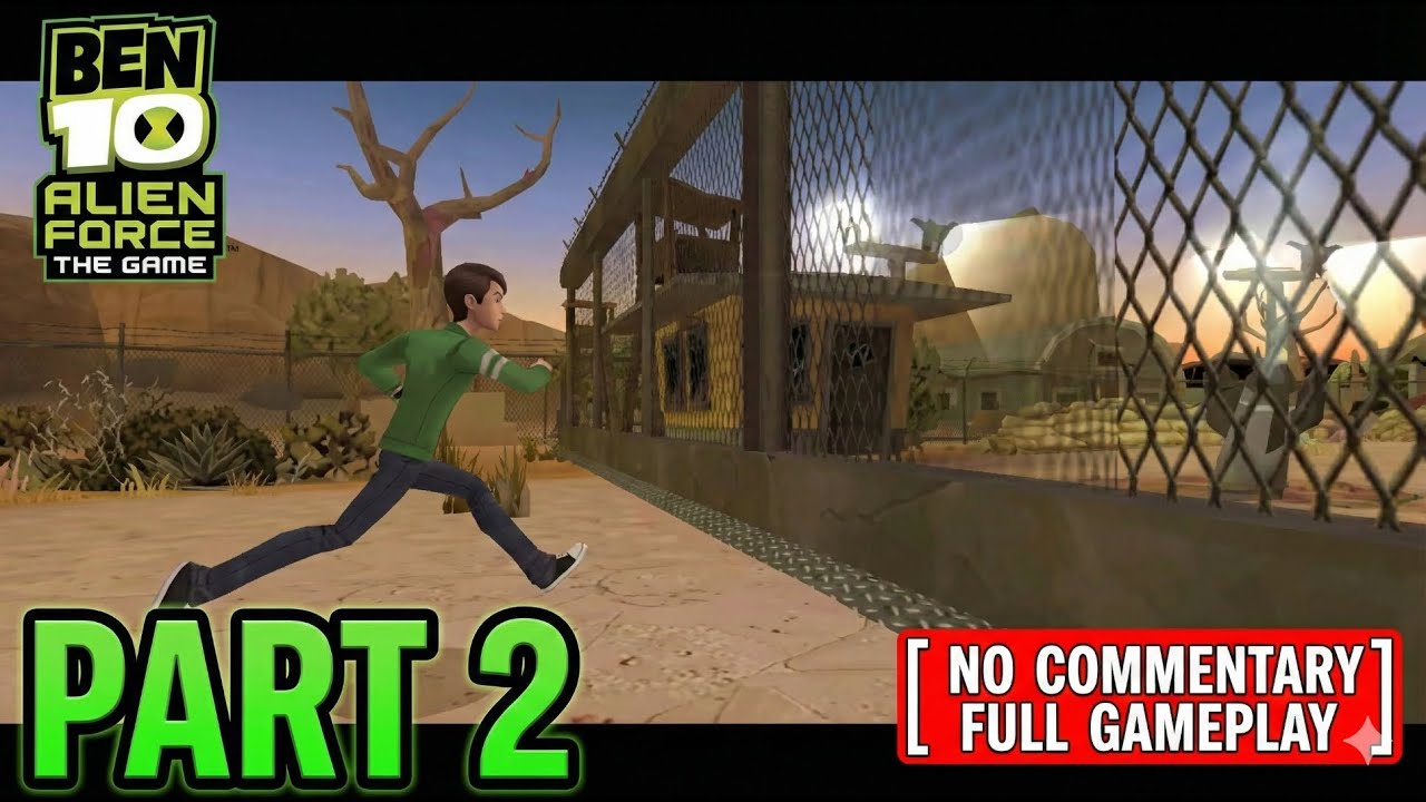 Ben 10: Alien Force Walkthrough Gameplay Part #2 (NO COMMENTARY)