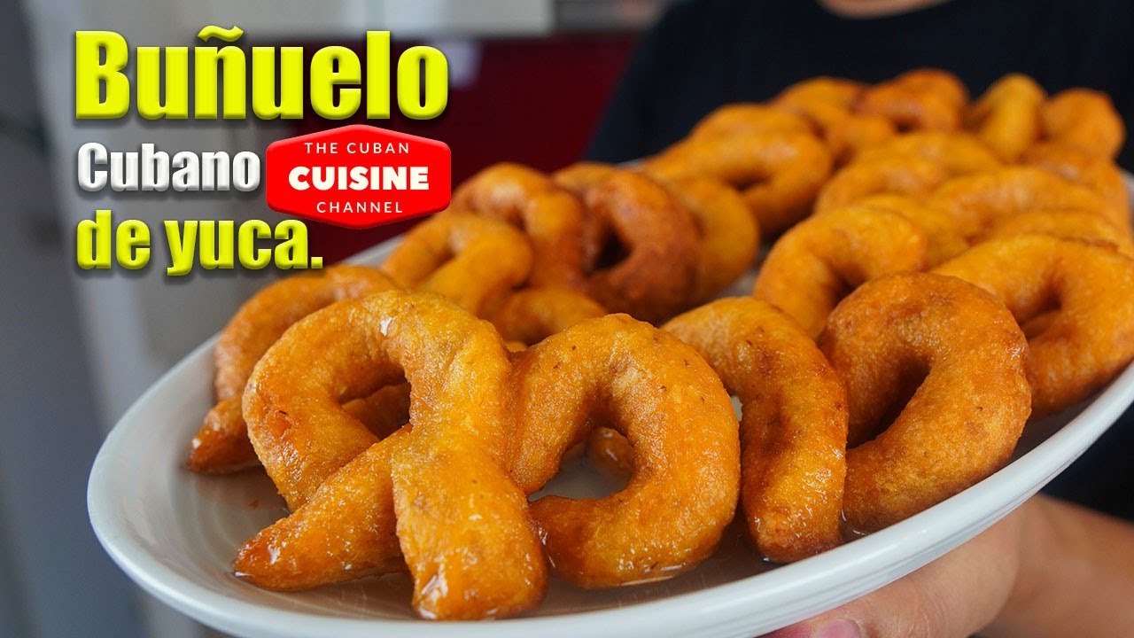 💥 COMO HACER BUÑUELOS CUBANO aca la RECETA SENCILLA DE BUÑUELO CUBANO DE YUCA.