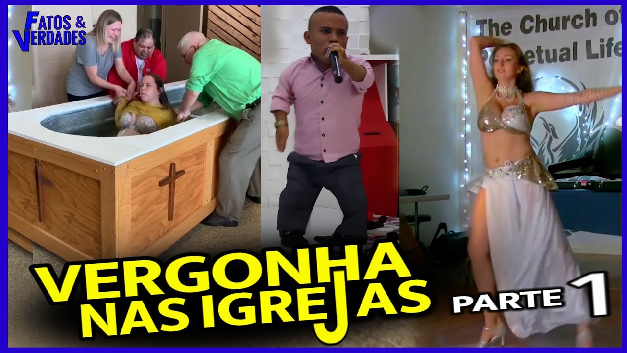 🔴 Os Momentos mais Vergonhosos nas Igrejas PARTE 1. As PIORES Bizarrices!