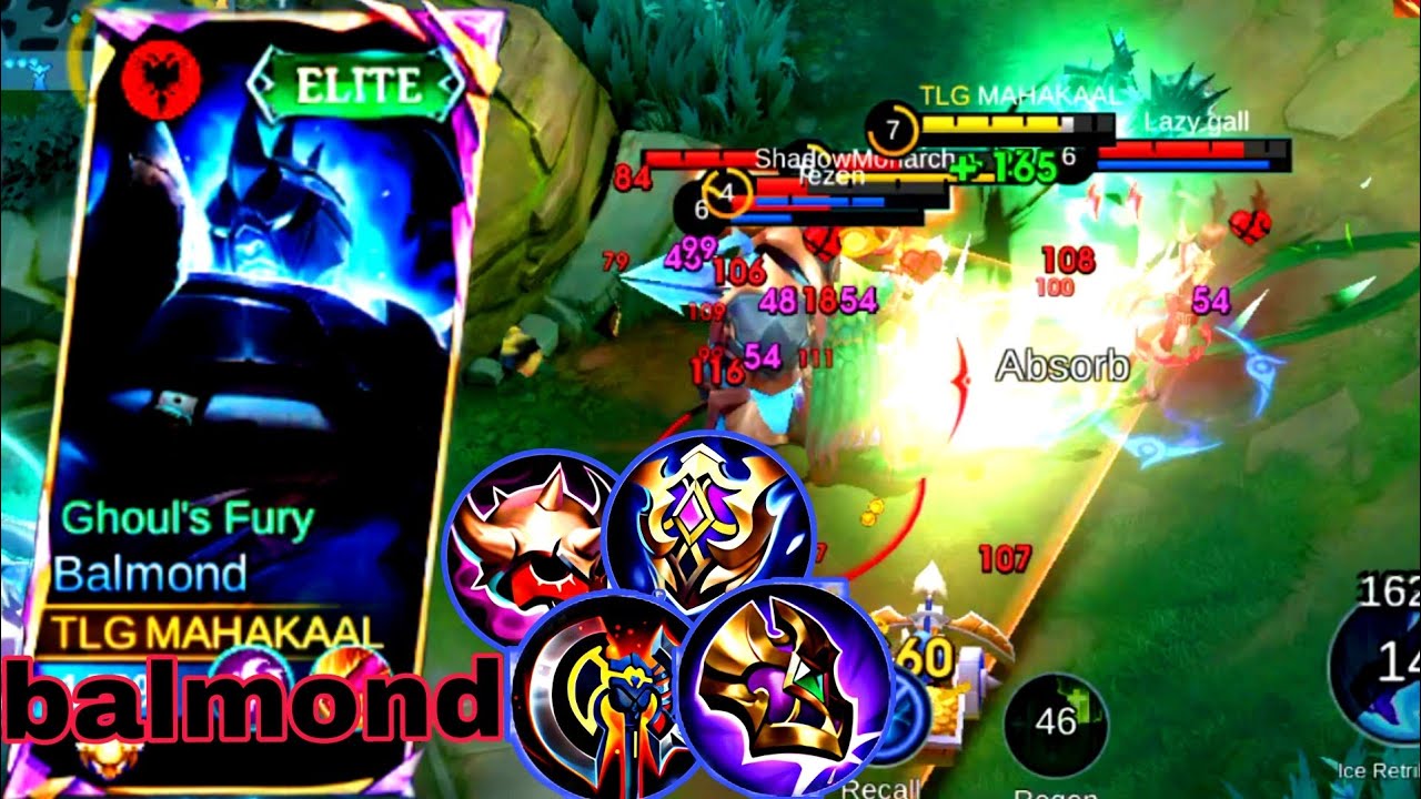 balmond best emblem build set 2024!! balmond new tank item build 💯% broken !! must try 👍