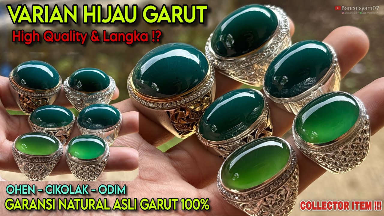 Varian Batu Hijau Garut Asli Berkualitas dan Langka !? #batuhijaugarut #hijaugarut #hijaugarutohen