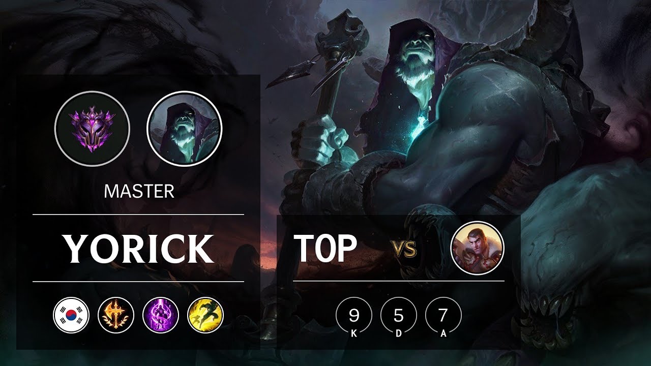 Yorick Top vs Jayce - KR Master Patch 9.23