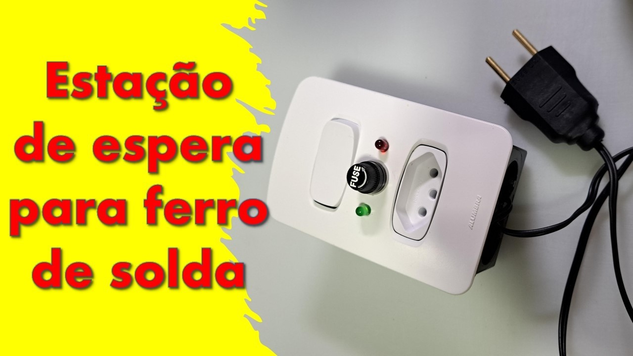 Controle Simples de Potência pro Ferro de Solda (Seguro e Barato)