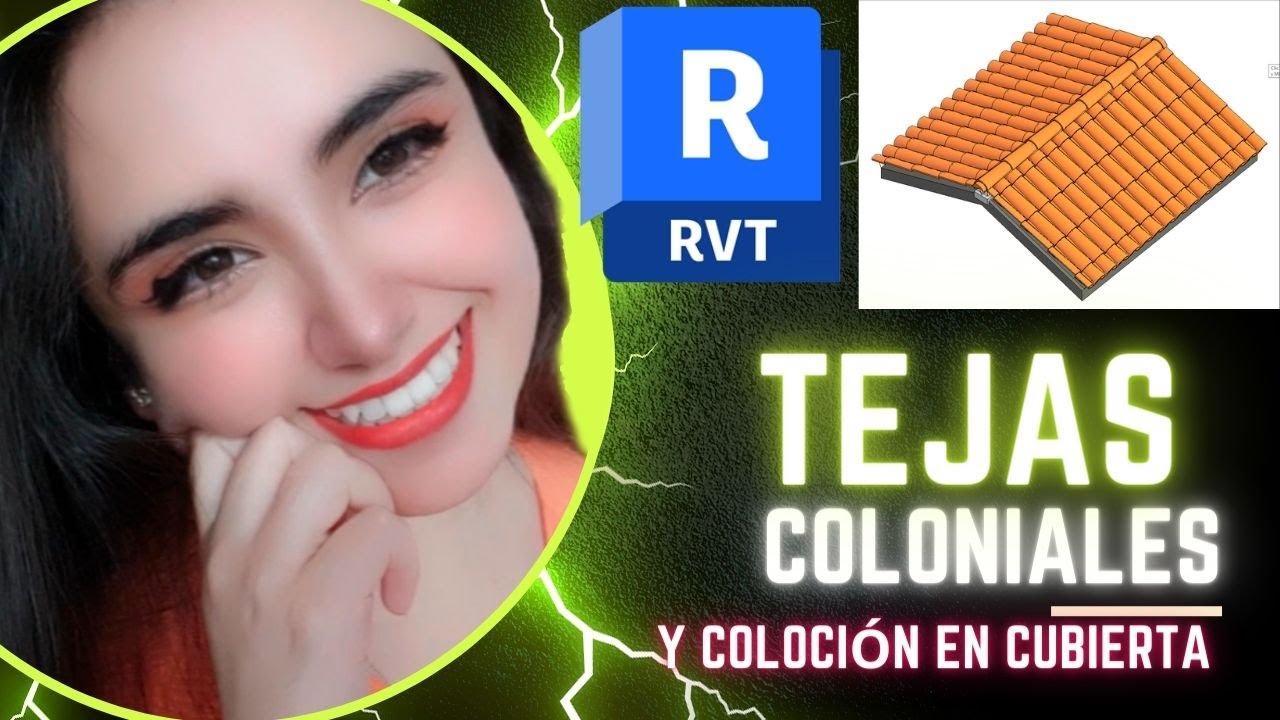 ¿CÓMO CREAR TEJAS EN REVIT Y COLOCARLAS EN MI CUBIERTA? #revit #bim #tutorial  #arquitectura #hacks