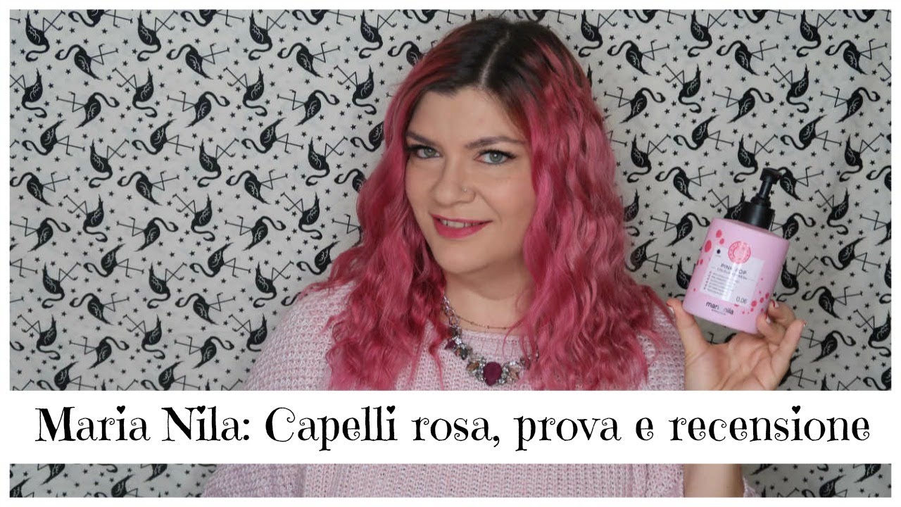 Maria Nila Colour Refresh Pink Pop: Capelli rosa, prova e recensione
