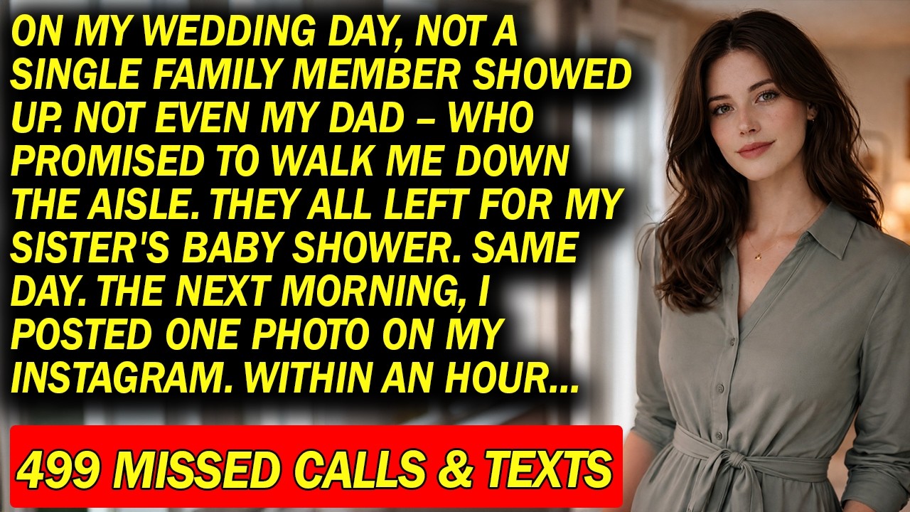 My Family Skipped My Wedding for My Sister’s Party - Then My Honeymoon Made Them Freeze