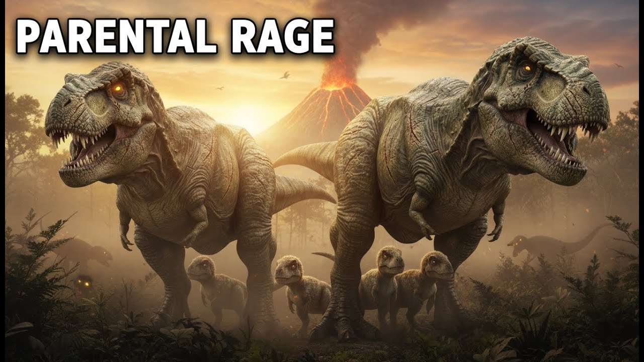 66 Million Years Ago How T Rex Parents Defended Their Babies From Predators