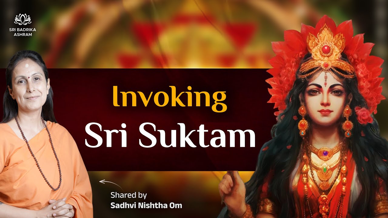 The Legend of The Goddess | Maa Lakshmi | Sri Suktam | Om Swami | Guruvani | Sadhvi Nishtha Om