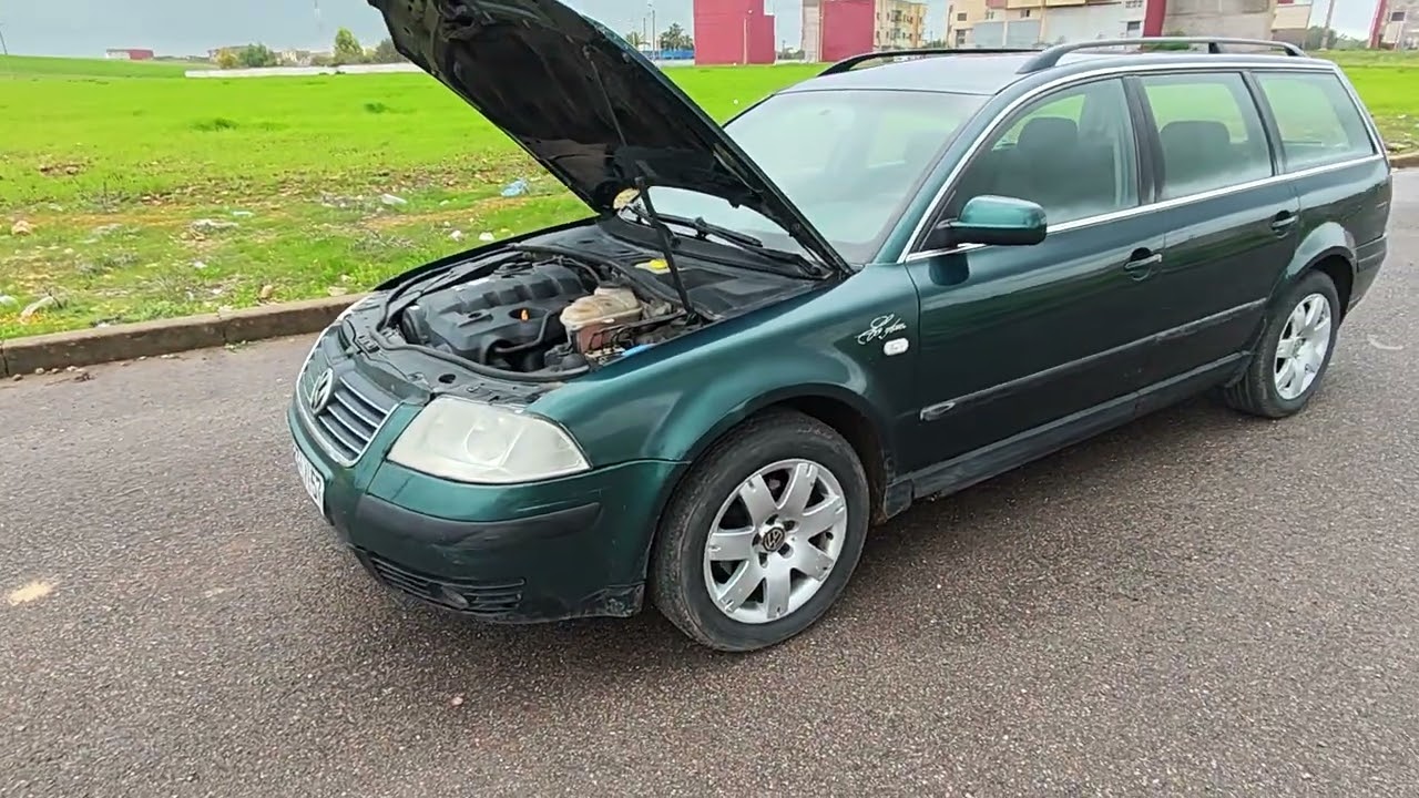 سيارة للبيع من نوع vw Passat B5  موديل 2002 دوانة 2010 ثمن 68000 درهم0637868946