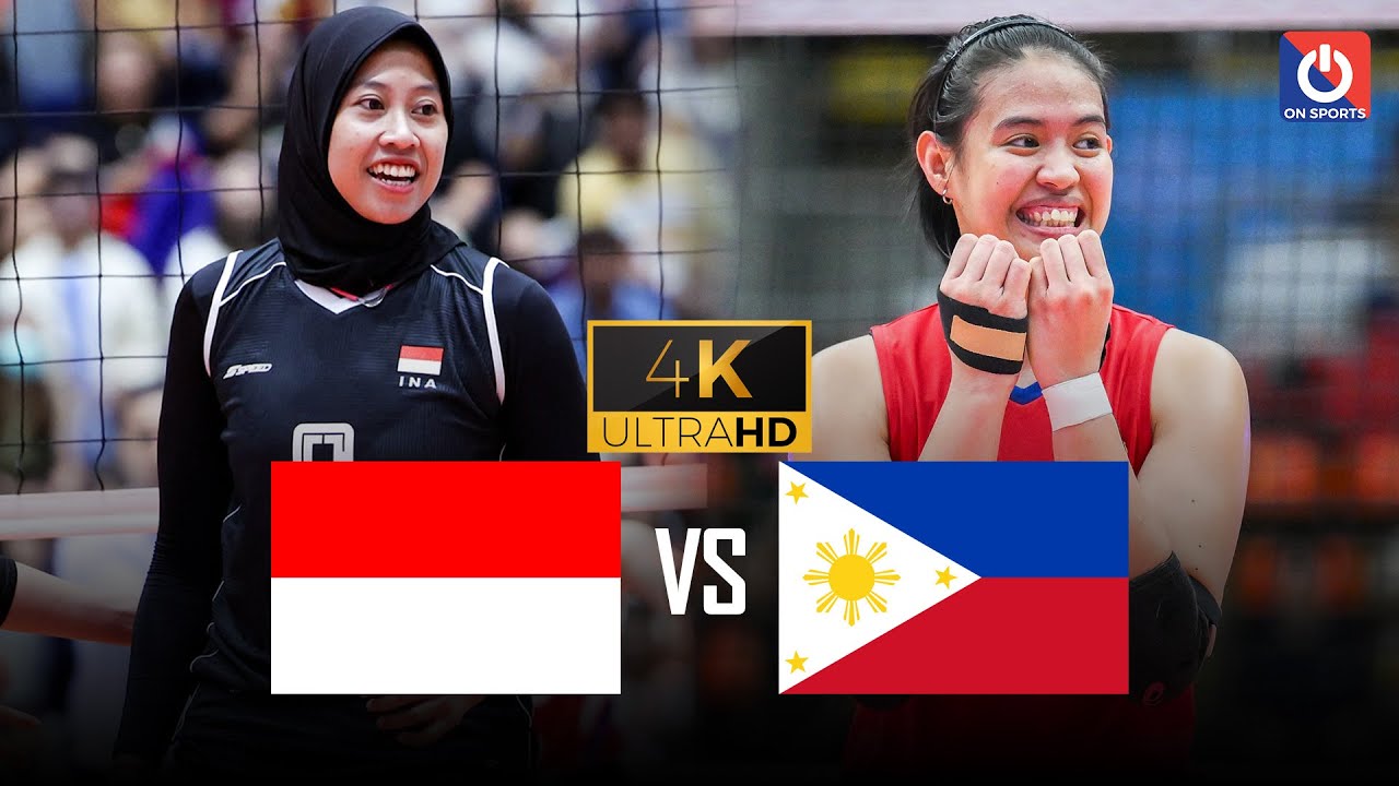 Full 4K | INDONESIA vs. PHILIPPINES | Đỉnh cao quyết đấu Megawati vs. Solomon