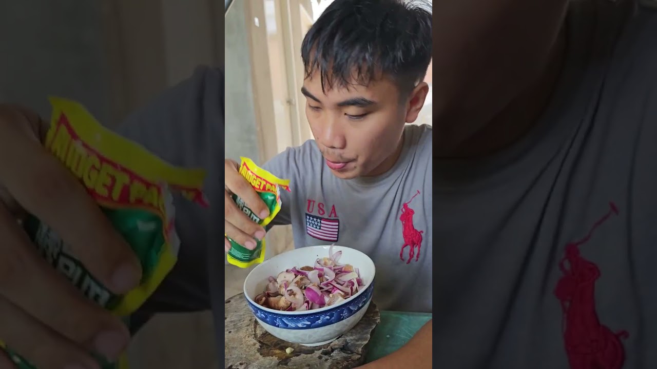 Pulutan na sana kaso nakain ni bebe.