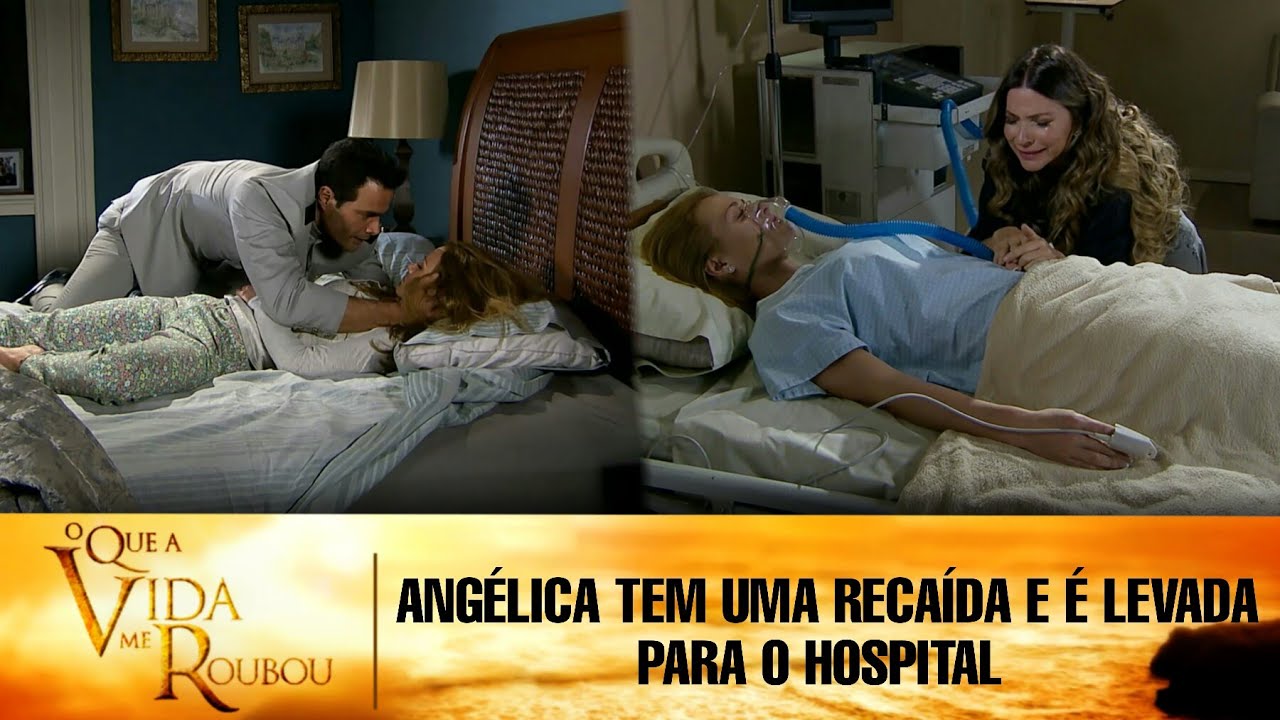O Que a Vida Me Roubou - Angélica tem uma recaída e é levada para o hospital