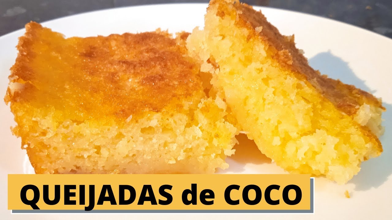 Queijadas de Coco Receita Como Nunca Viu
