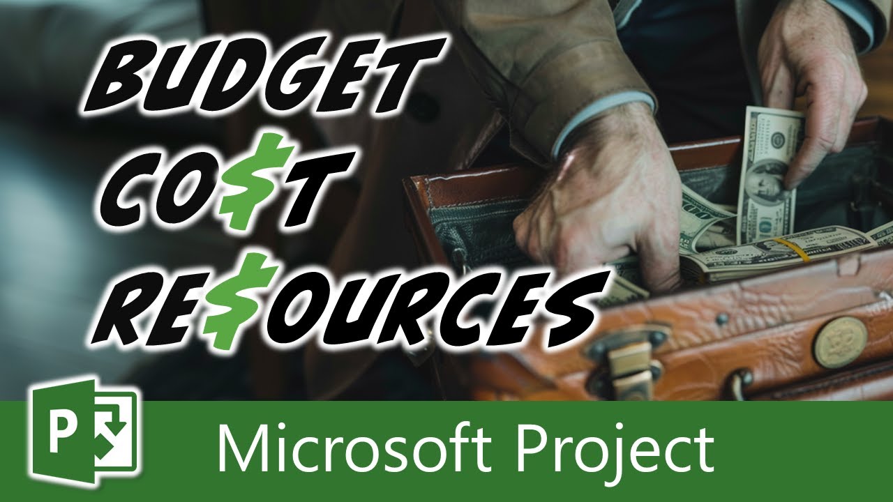 How to Use Budget Cost Resources in Microsoft Project