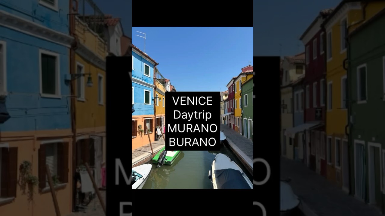 Murano and Burano are the Perfect Daytrip from Venice to escape the crowds