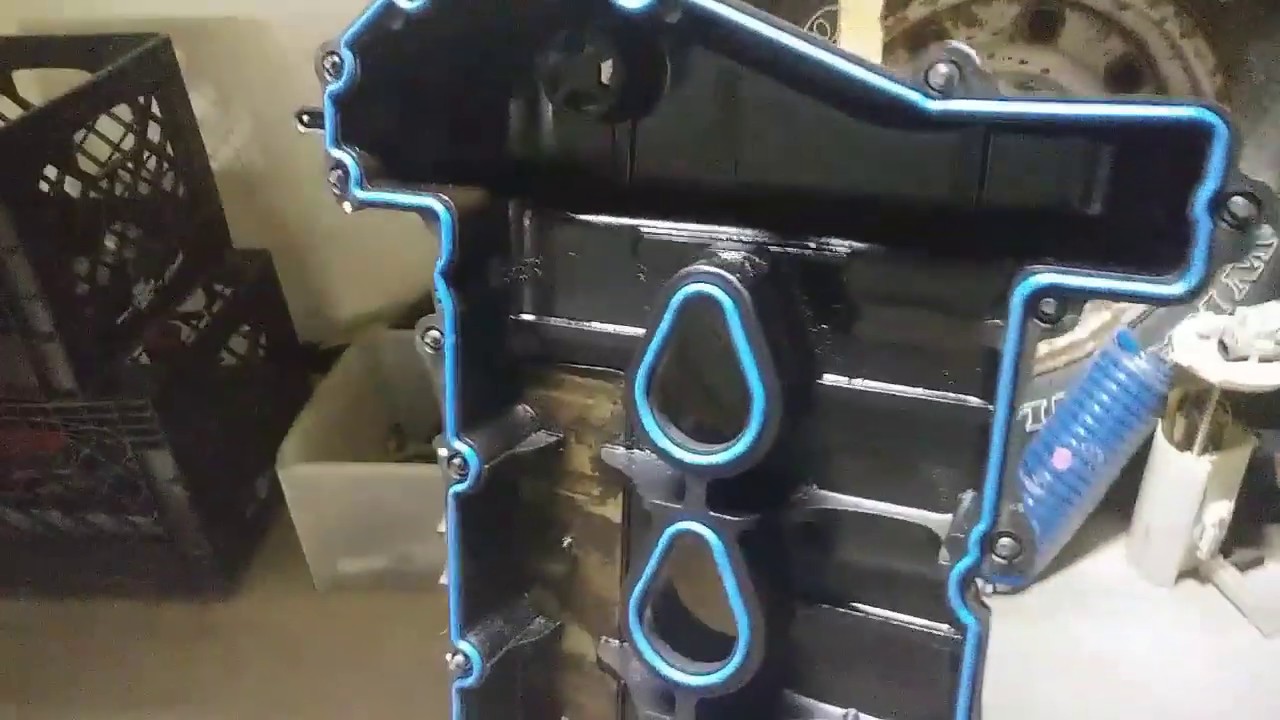 Gmc envoy valve cover gasket, intake removal