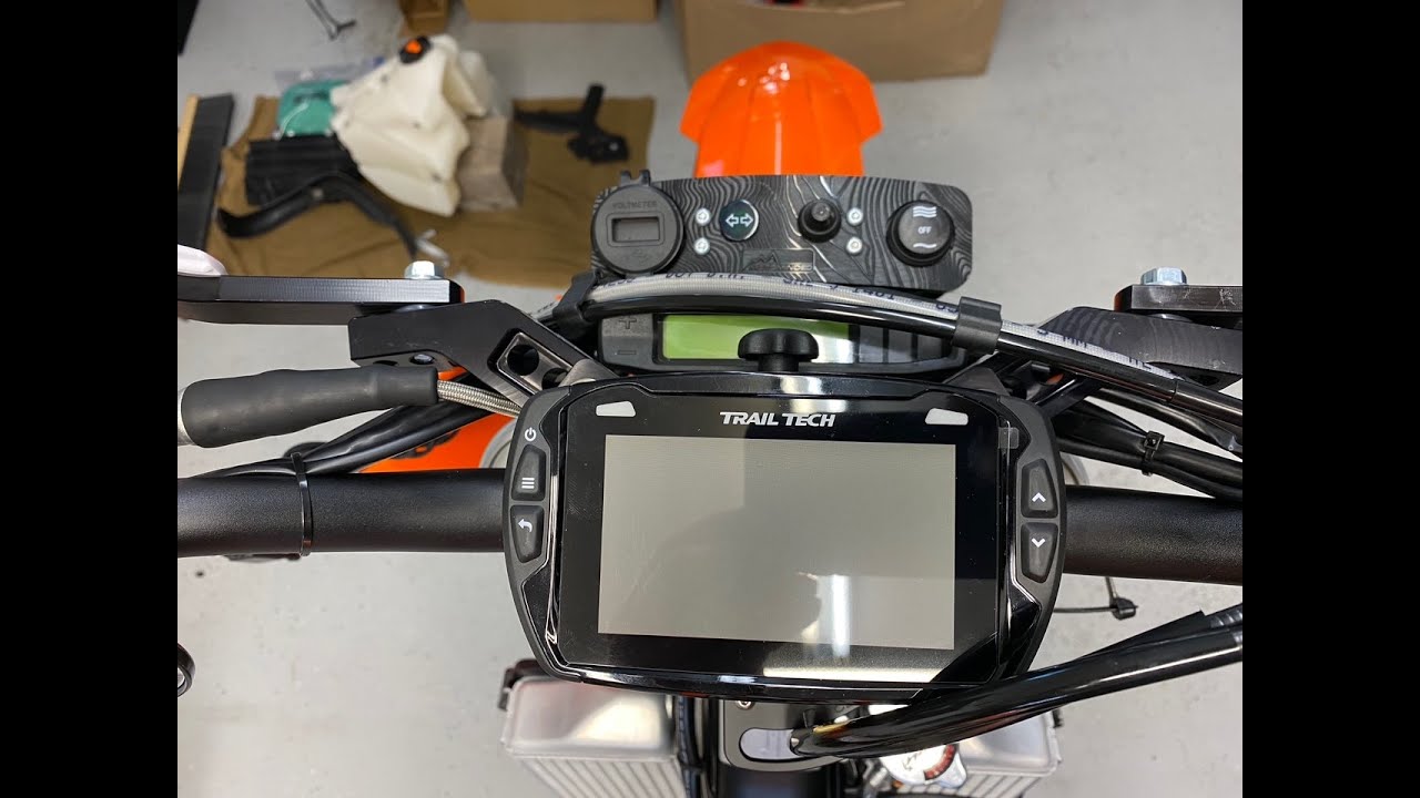 KTM 2022 350 EXC-F Light ADV Build Progress.  Wiring tips, Trail Tech and Moto Minded Goodies