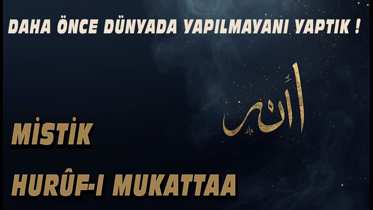 Kur’an, bazen kelimelerle değil…harflerle konuşur. Elif... Lâm... Mîm.. Peki bu harfler ne anlatır?