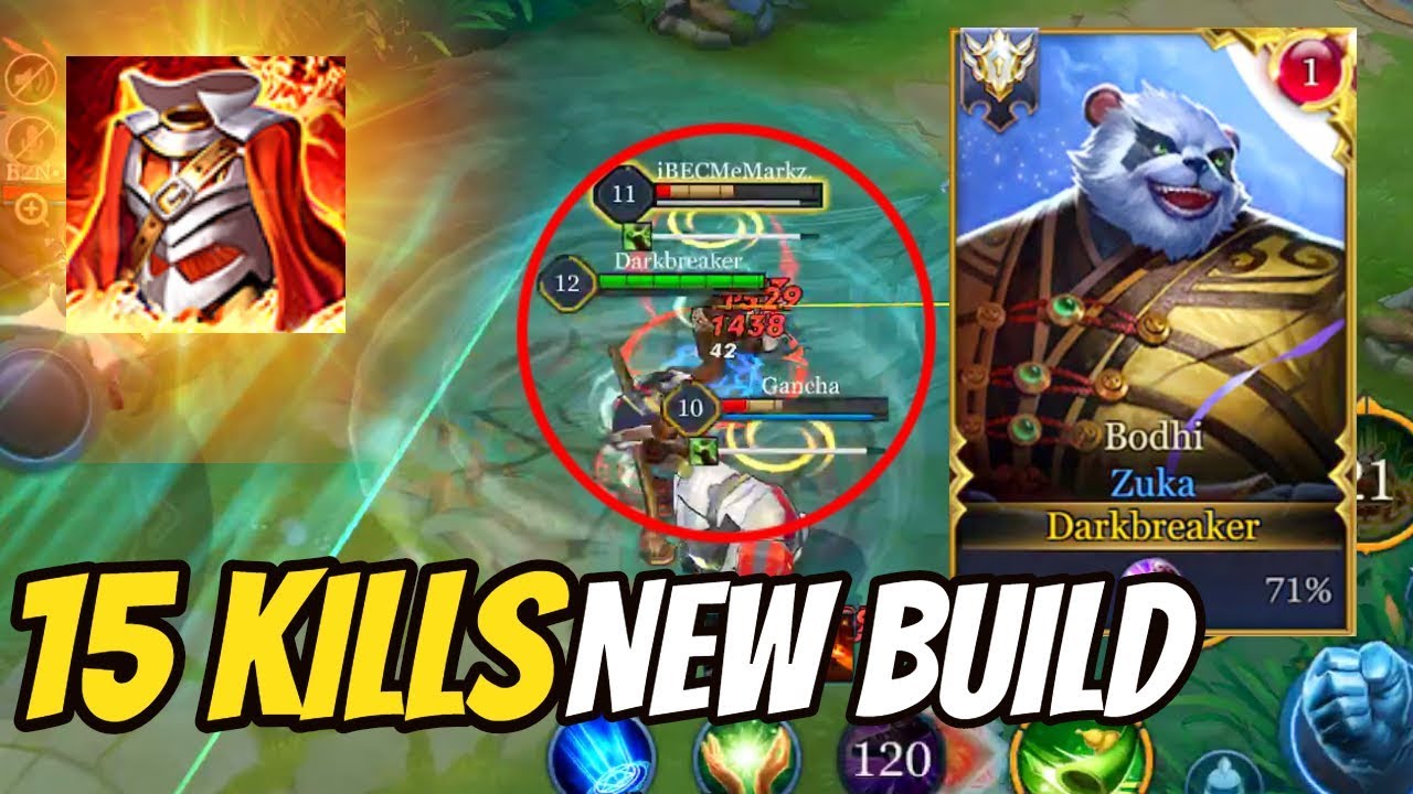 NEW BUILD FOR ZUKA IS OP | #ArenaofValor#ROV#LiênQuânMobile#펜타스톰