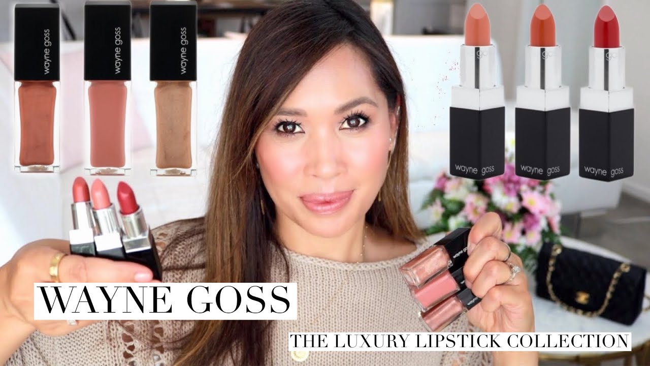 💄NEW💄WAYNE GOSS THE LUXURY LIP COLLECTION I CHATTY TRY ON I HOW WAYNE INSPIRED ME I EVERYDAY EDIT