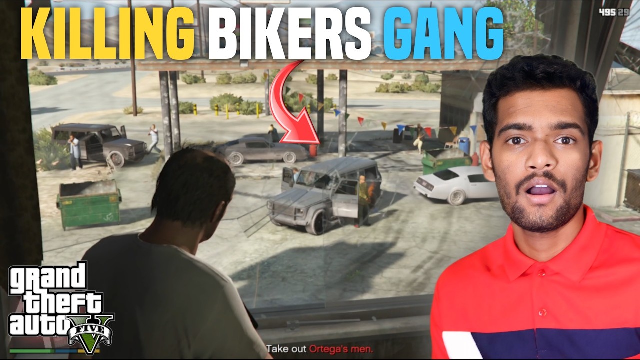 Trevor Takes Down Bikers | GTA 5 Story Mode 🔥EP 6