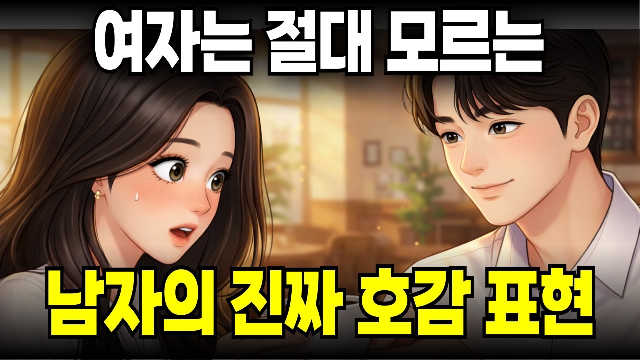 여자들이 잘 모르는 남자의 호감 표현 5가지