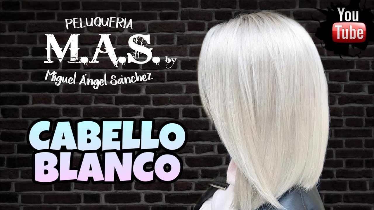Cabello Blanco Plata, Como Decolorar el Cabello y Cuidados