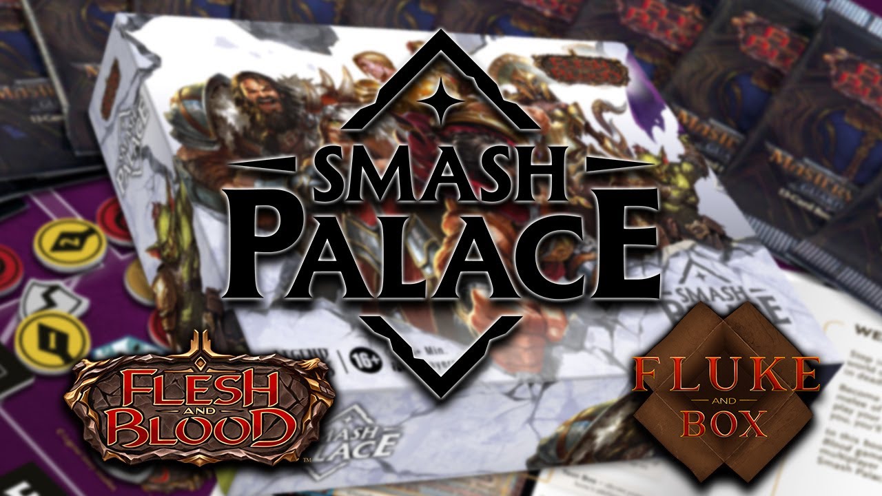 What's Inside Flesh And Blood's NEW Board Game? Smash Palace #fabtcg