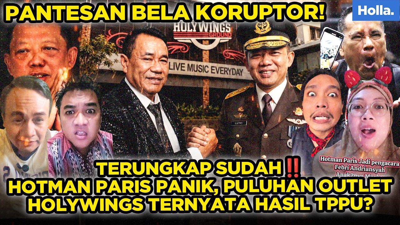 TERUNGKAP SUDAH‼️Hotman Paris Panik, Puluhan Outlet Holywings Ternyata Hasil TPPU?