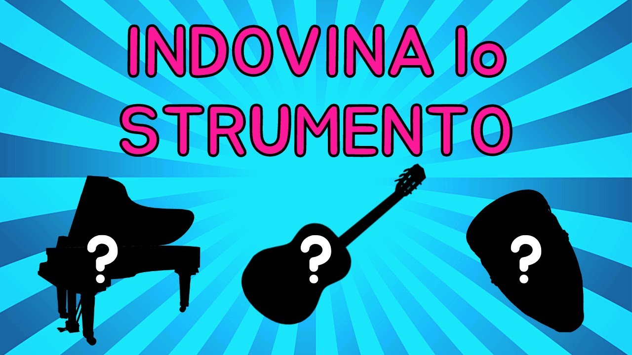 🎷 Indovina lo Strumento Musicale dalla Sagoma  🎻