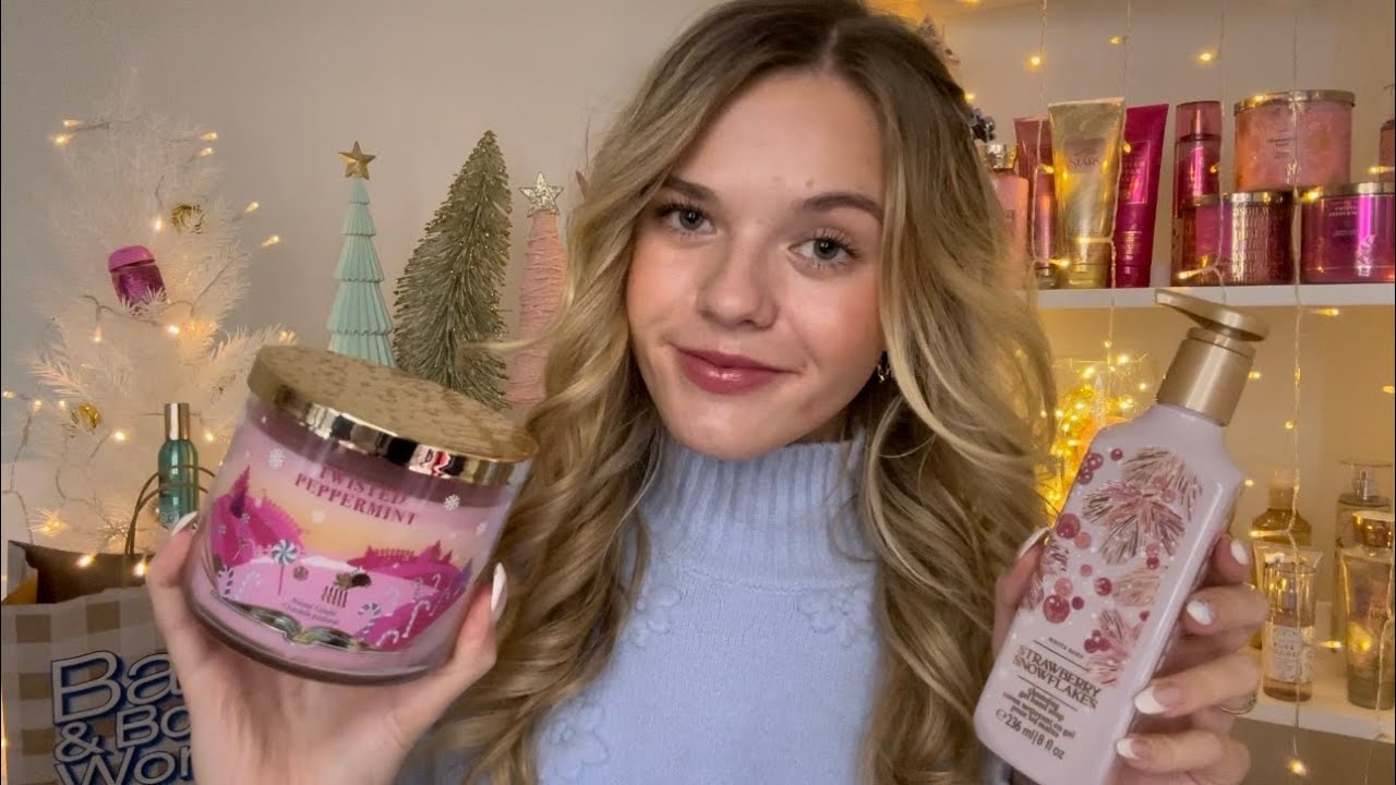 ASMR Holiday Bath & Body Works Employee Roleplay 🎀🍰