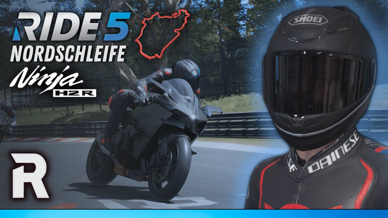 RIDE 5: UNE H2R SUR LA NORDSCHLEIFE !! (371 kmh 😱😱)