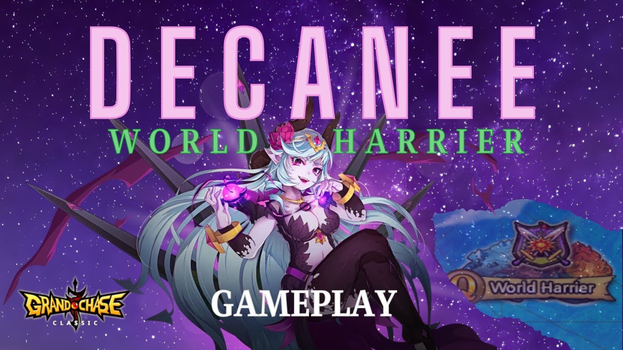 [ Grand Chase Classic ] - Decanee Gameplay - Part 7 - World Harrier Champion Mode