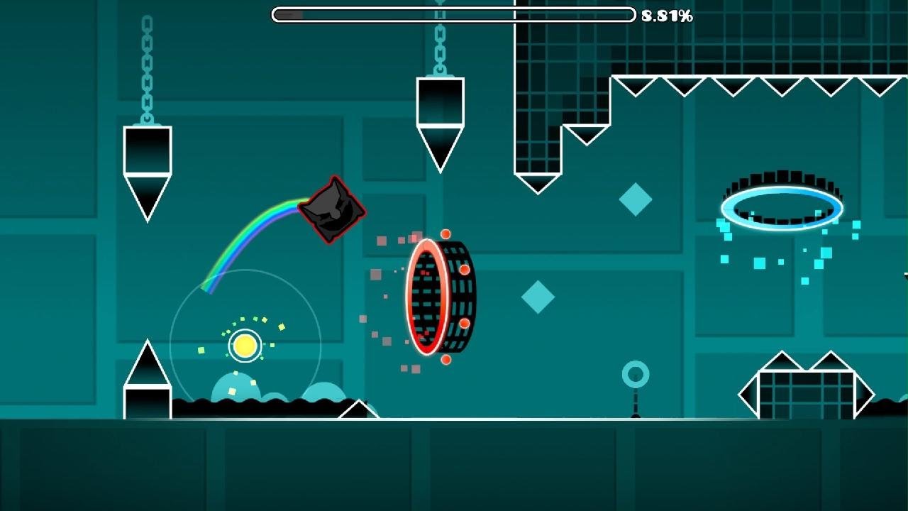 I beat Cycles in Geometry, Dash.