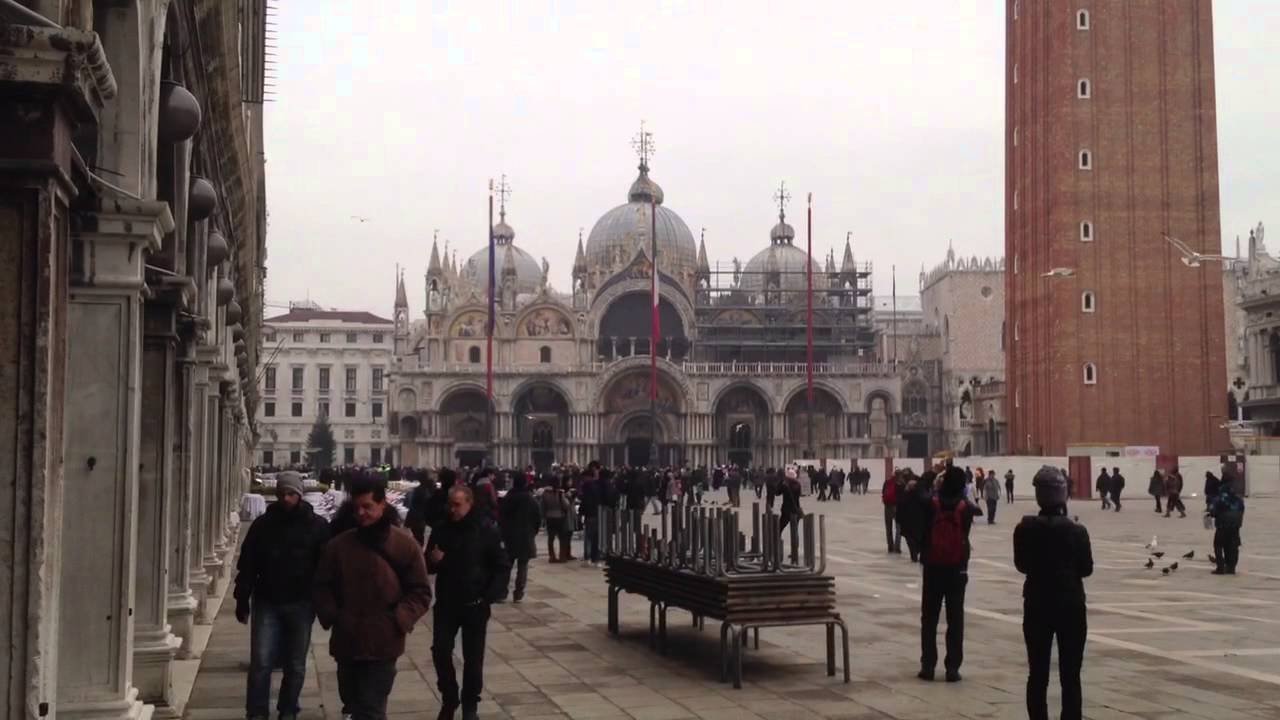 St. Marks Square Bells on Christmas Morning - Venice, Italy